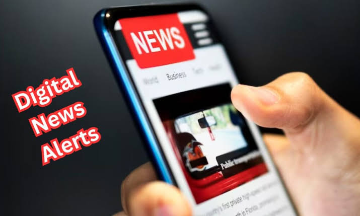 How are digital news alerts available in multiple languages