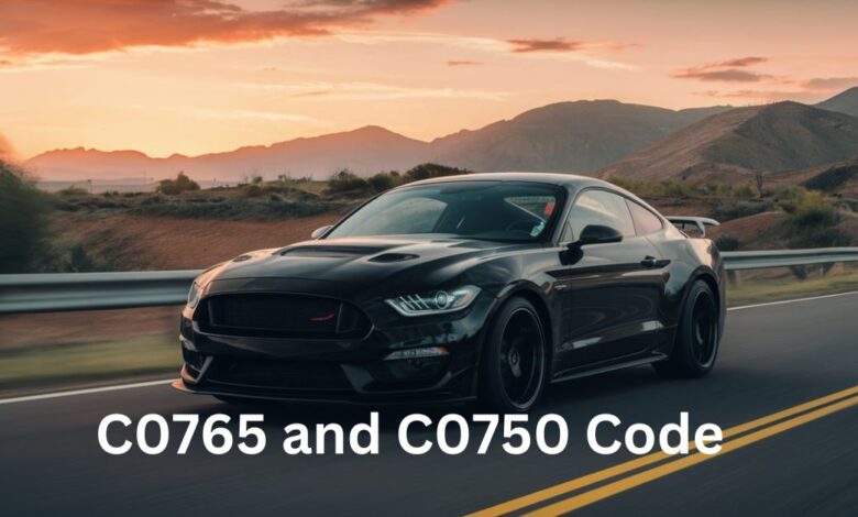 C0765 and C0750 Code